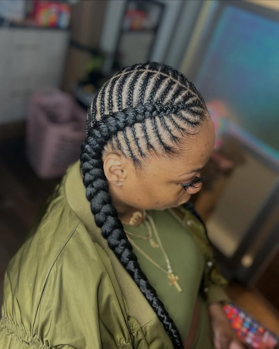 Defined Goddess Braids Long Full Strands