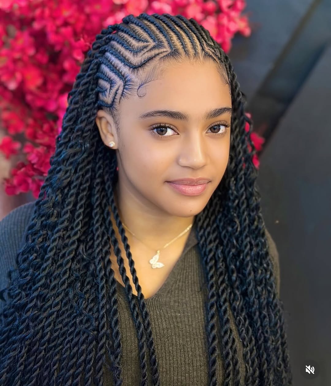 Geometric Braids With Long Twists