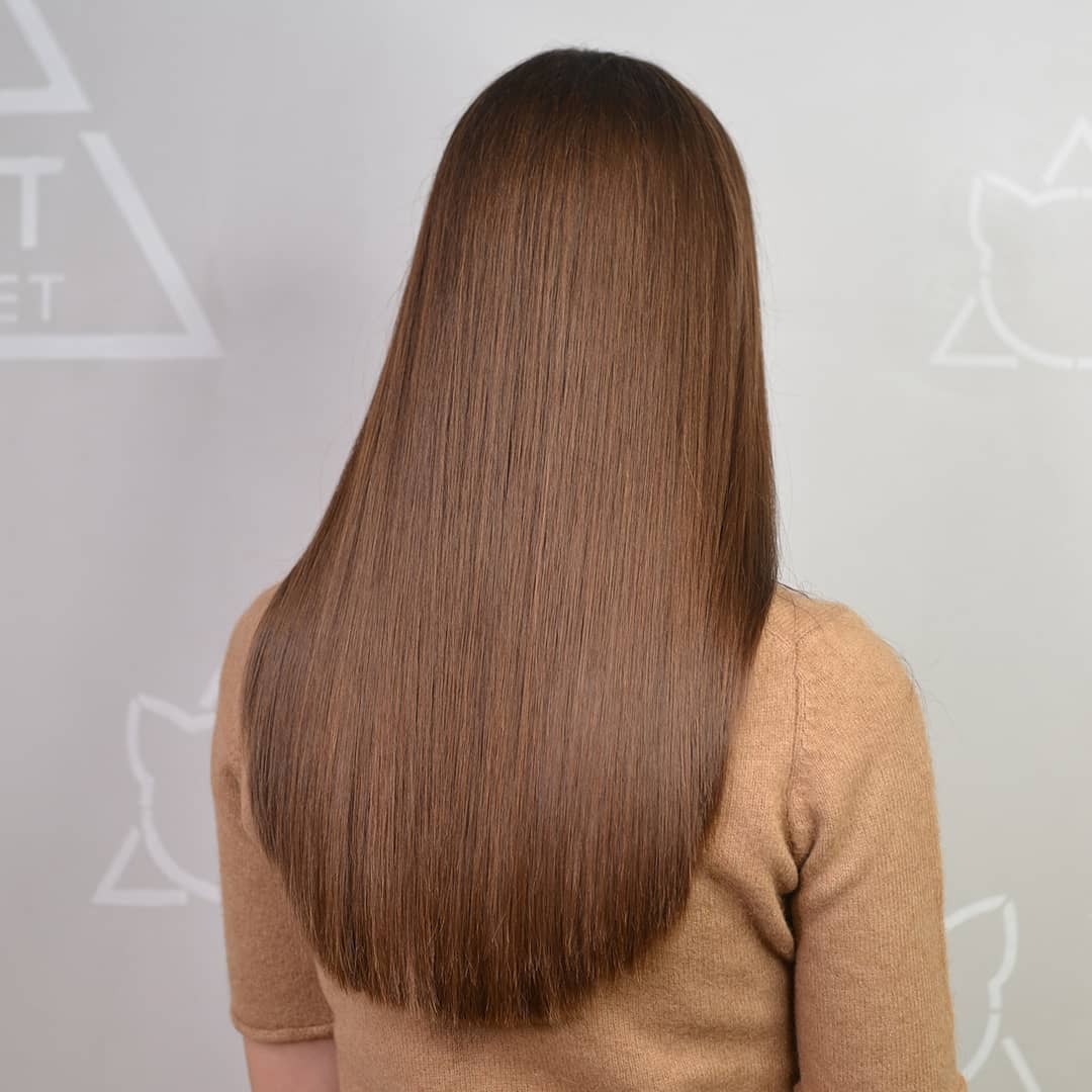 Rich Chocolate Brown Long Straight Hair