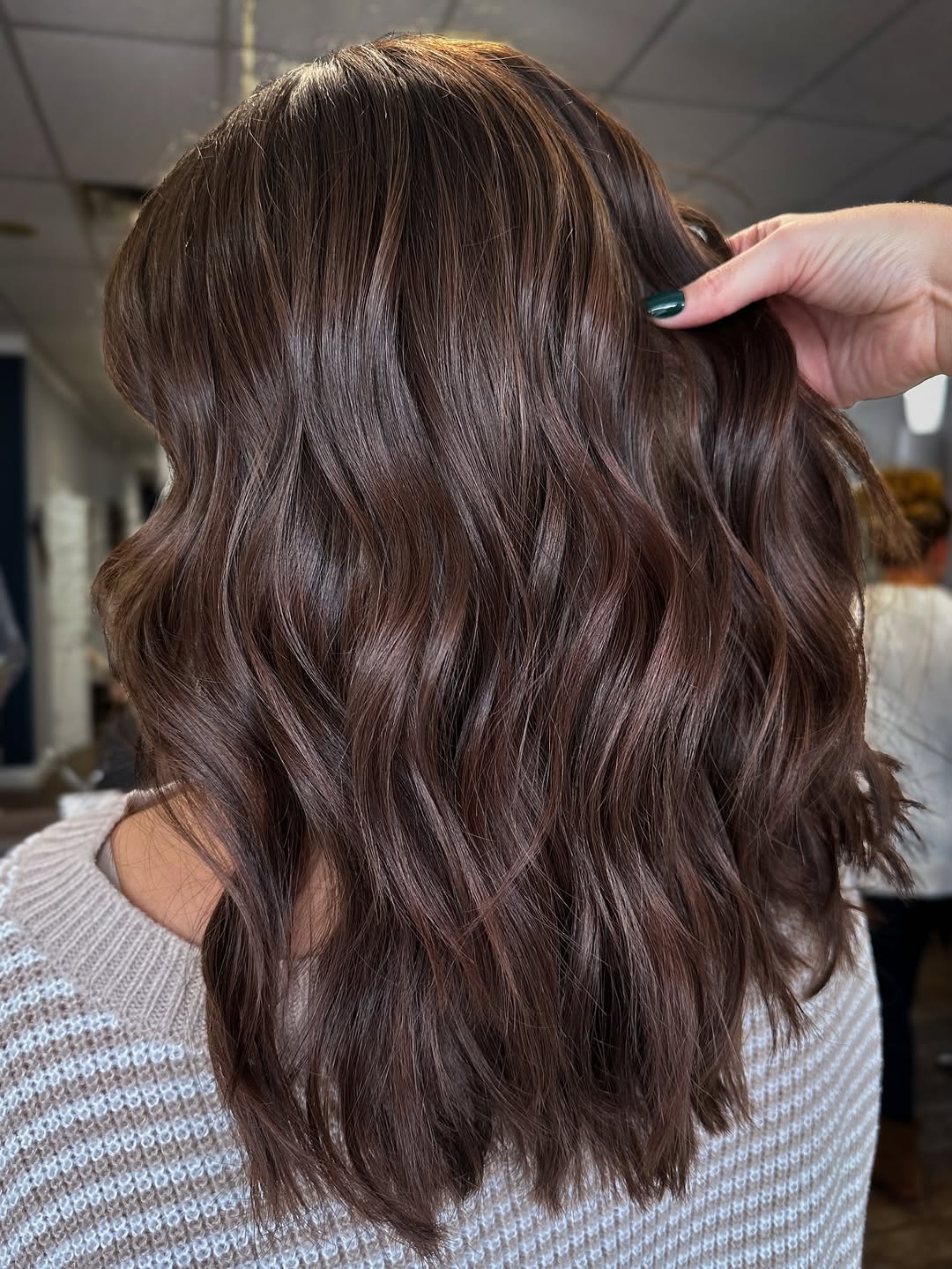 Rich Espresso Bronde With Subtle Copper Lowlights