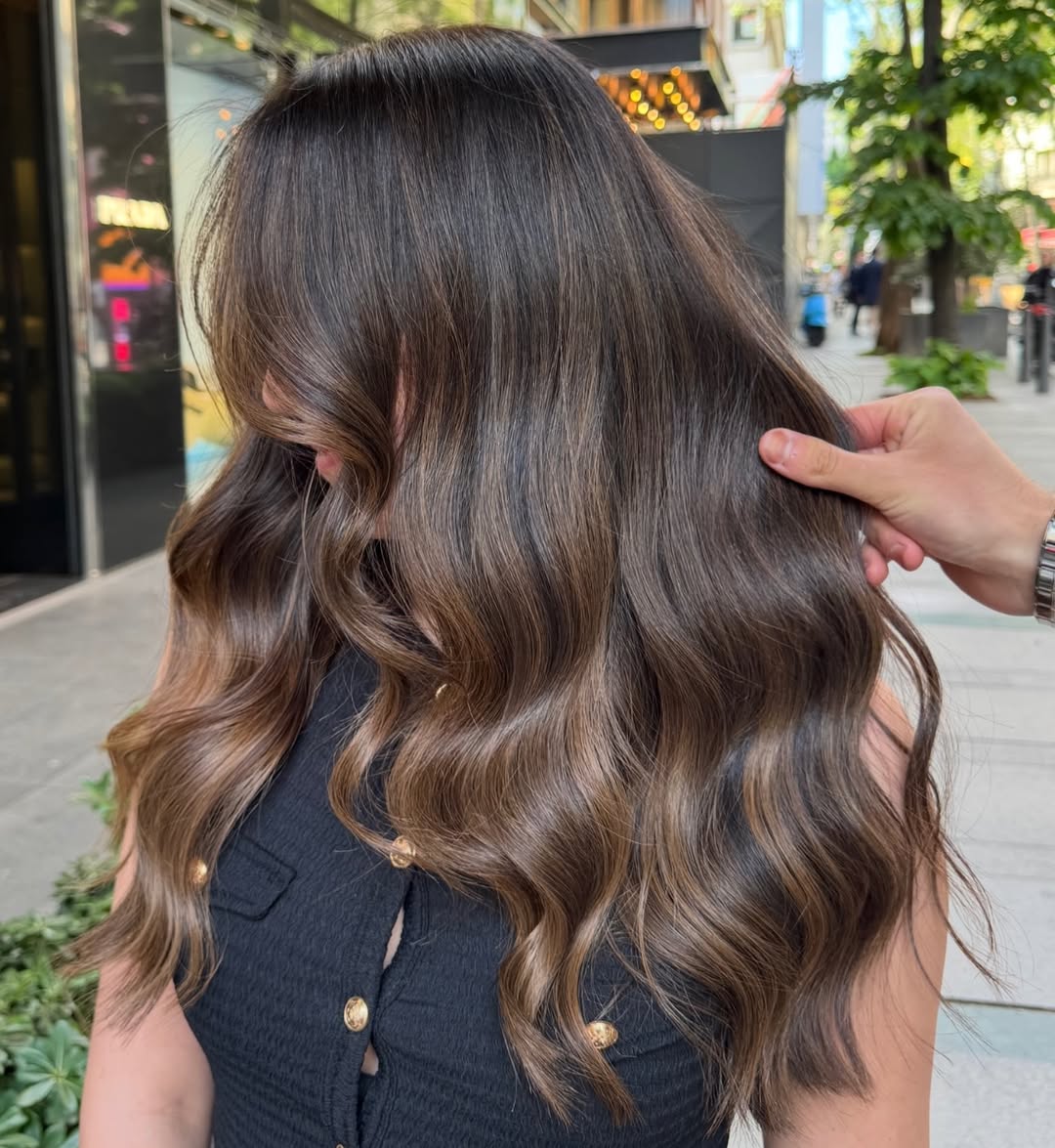 Rich Mocha Tones With Subtle Caramel Highlights