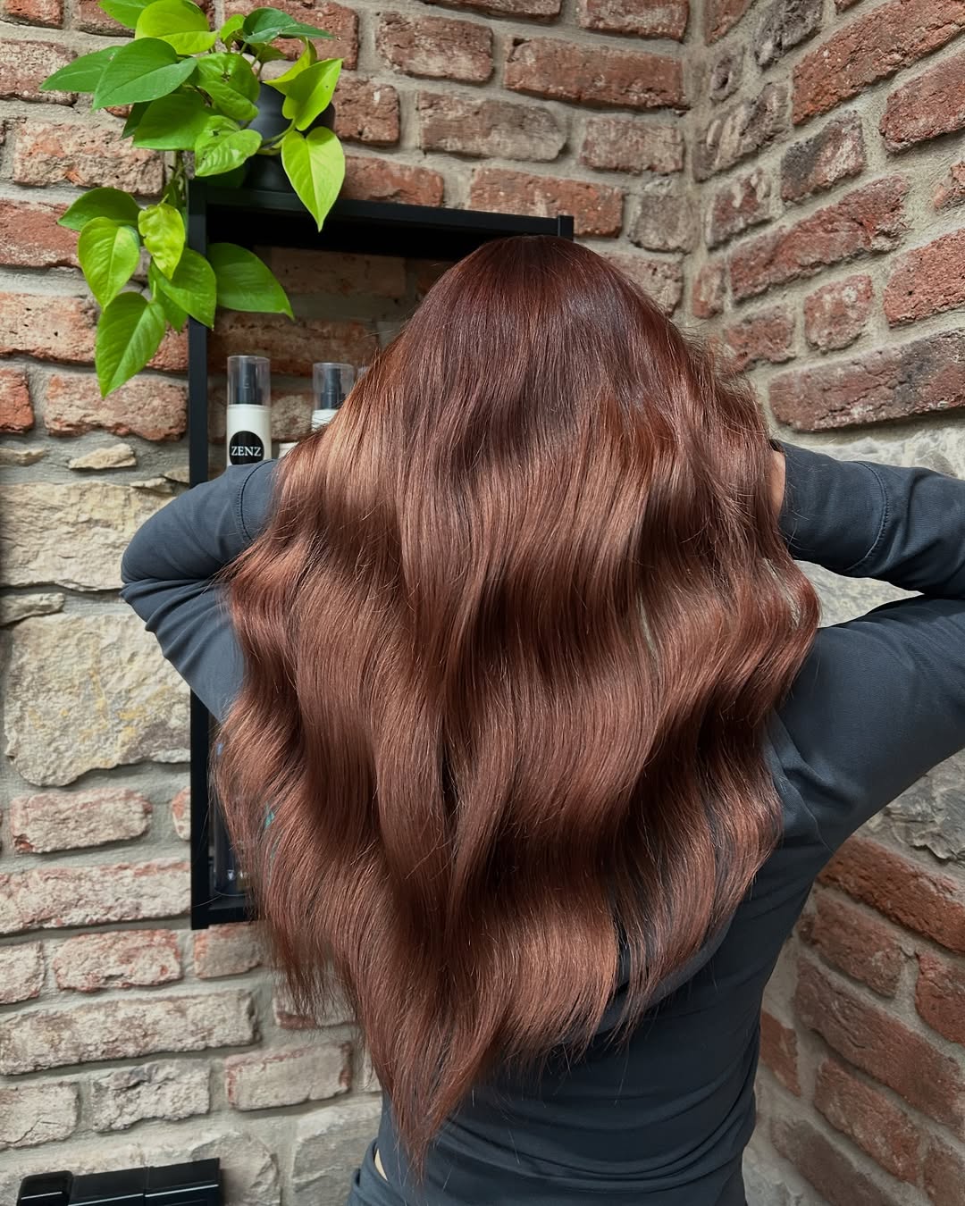 Rich Warm Brunette With Soft Waves