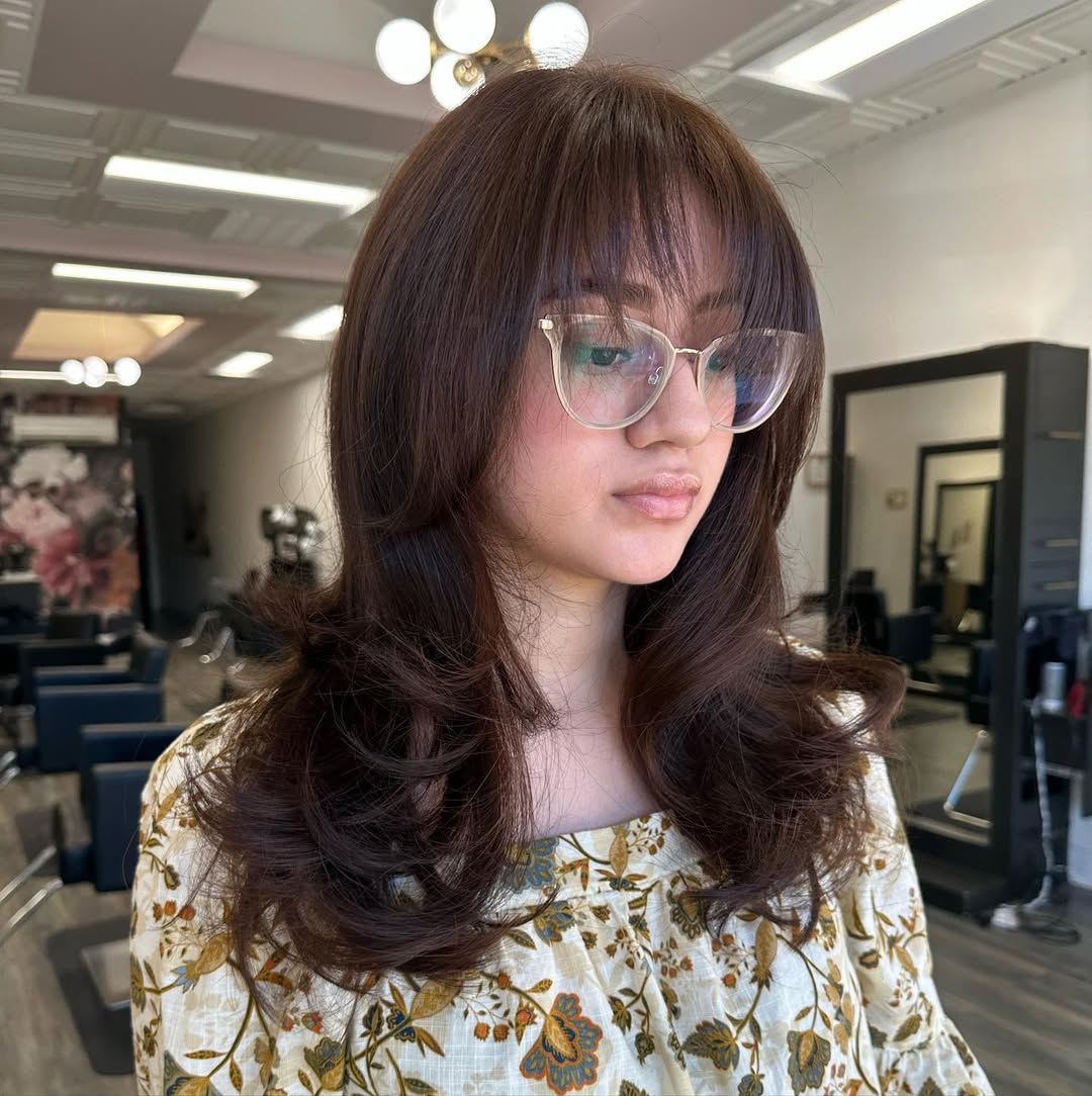 Soft Layered Cut With Full Fringe