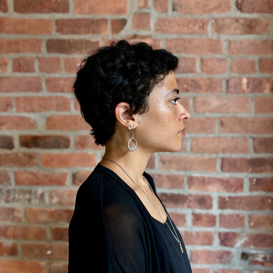 Textured Curly Pixie Cropped Haircut