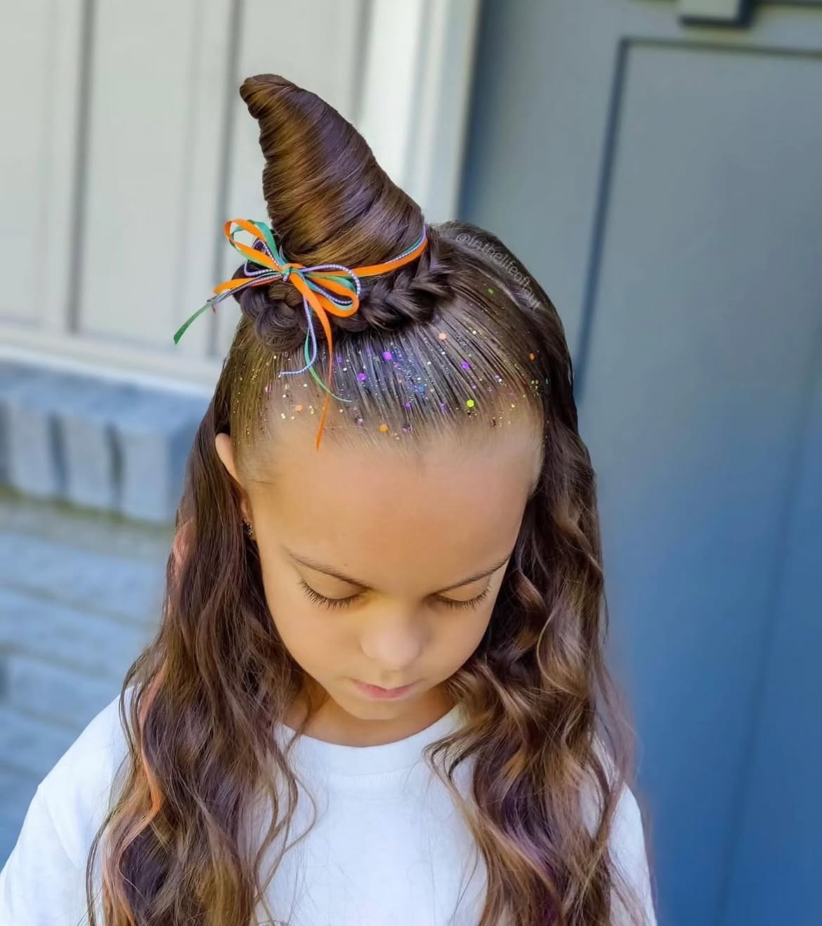 Bewitching Witch Hat Halloween Hairstyle