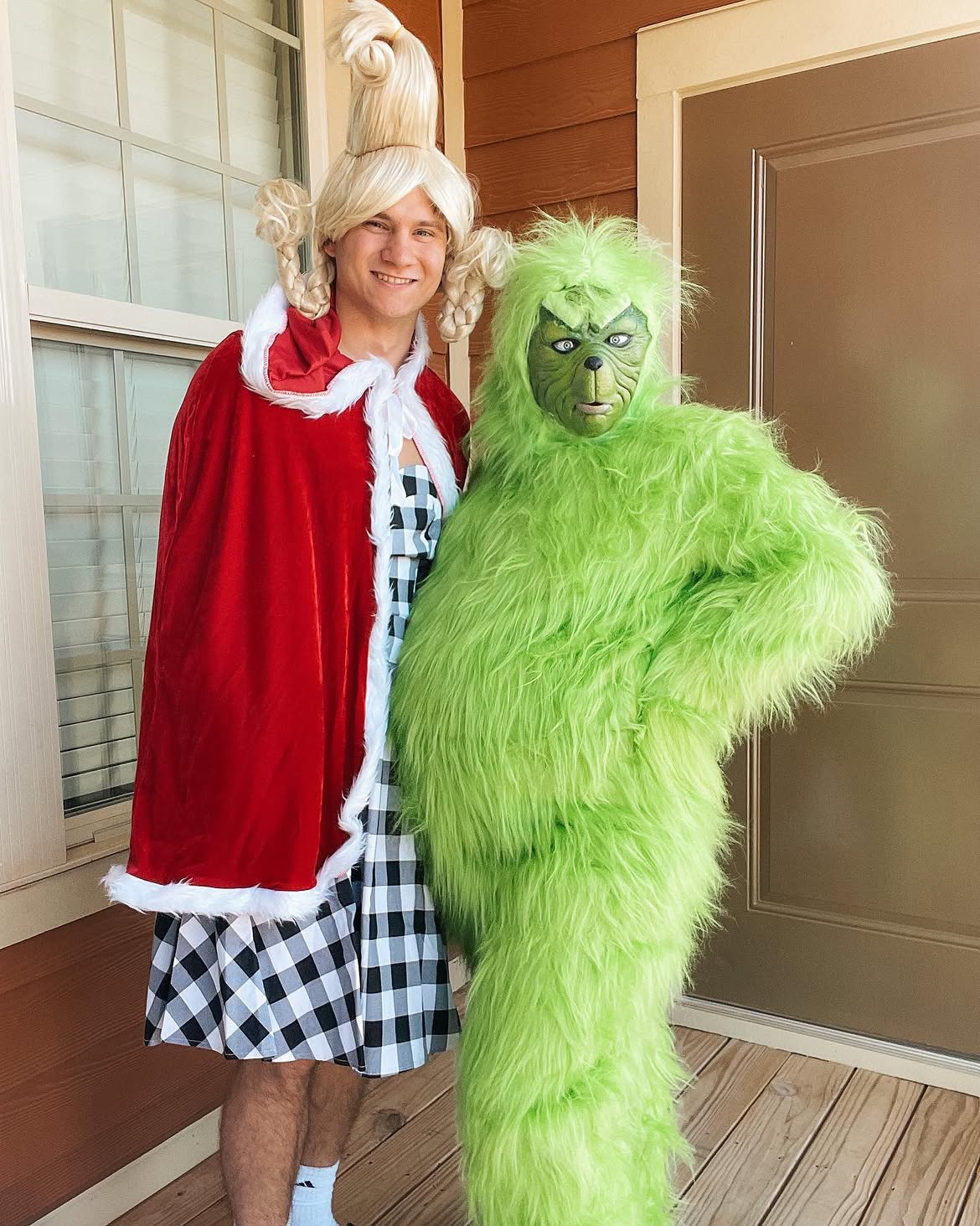 Cindy Lou Who and The Grinch Halloween Costume