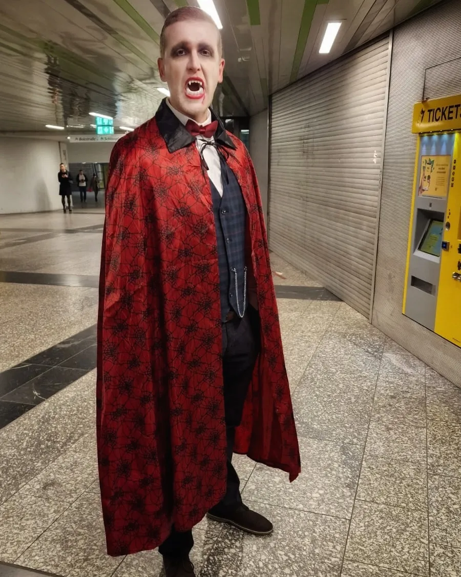 Classic Vampire Halloween Costume