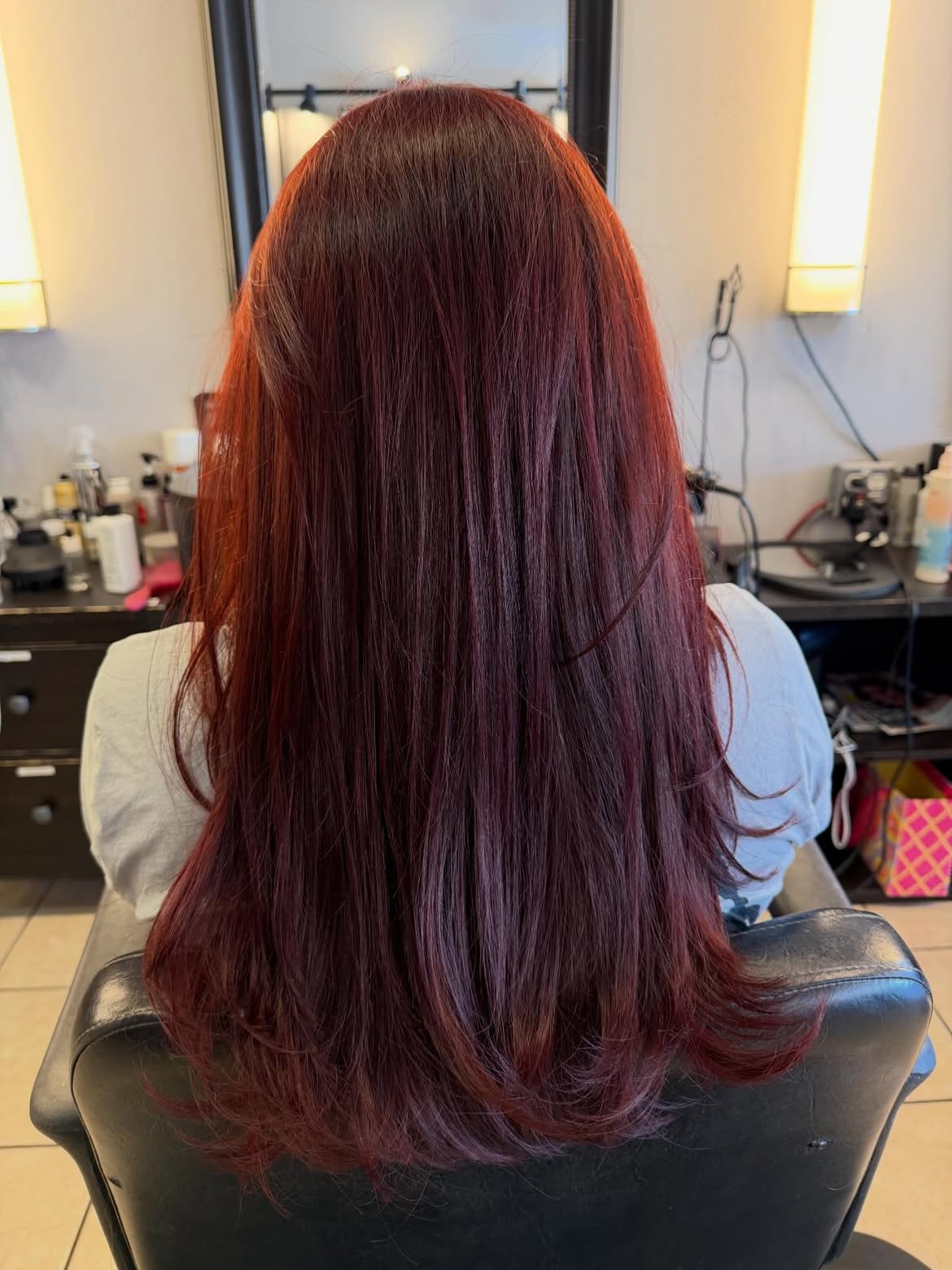 Deep Cherry Cola With Subtle Violet Undertones