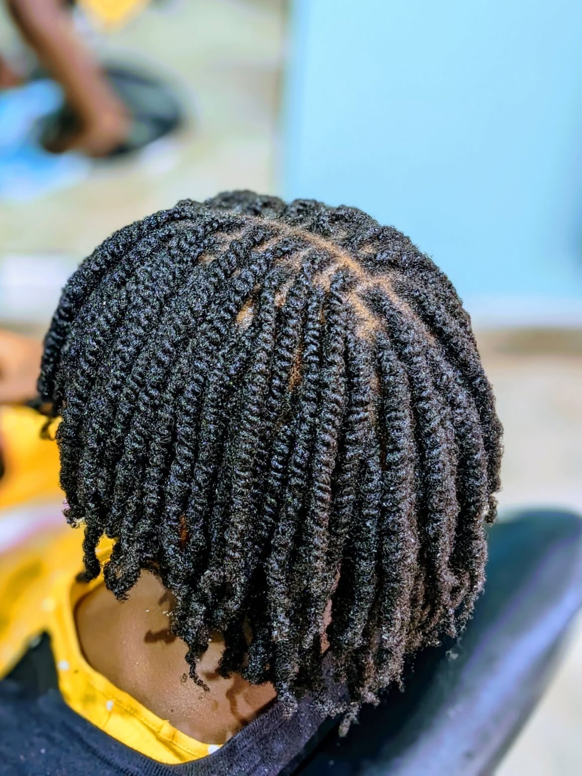 Defined Two-Strand Twists For Type 4c Hair