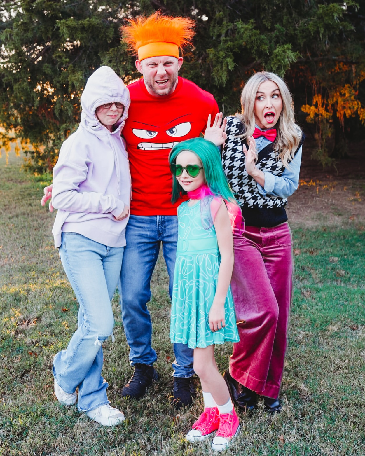 Disney Pixar Inside Out Family Costume
