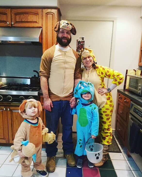 Family Halloween Pajama Character Costumes