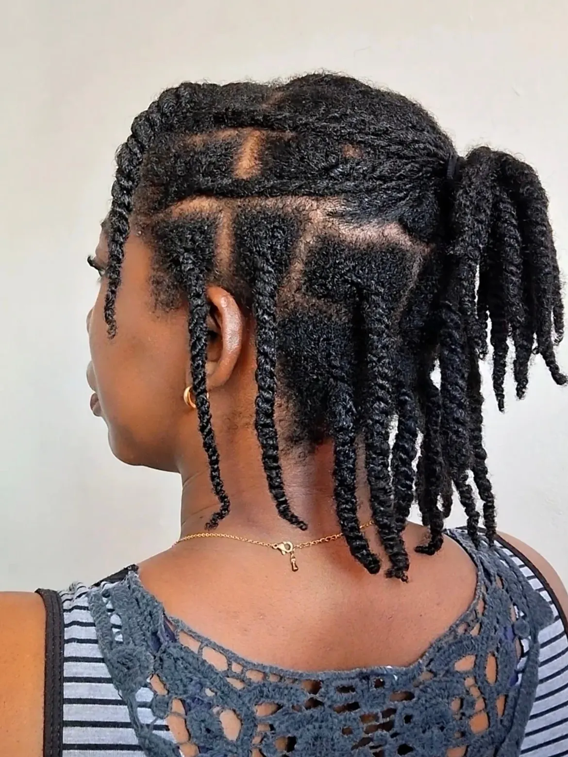 Geometric Part Twists For 4C Hair