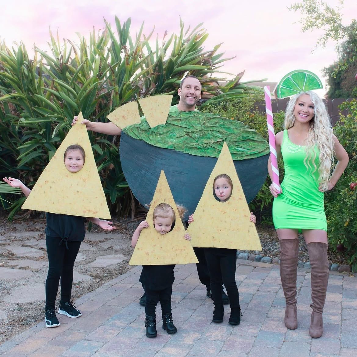 Guacamole And Chips Family Halloween Costume