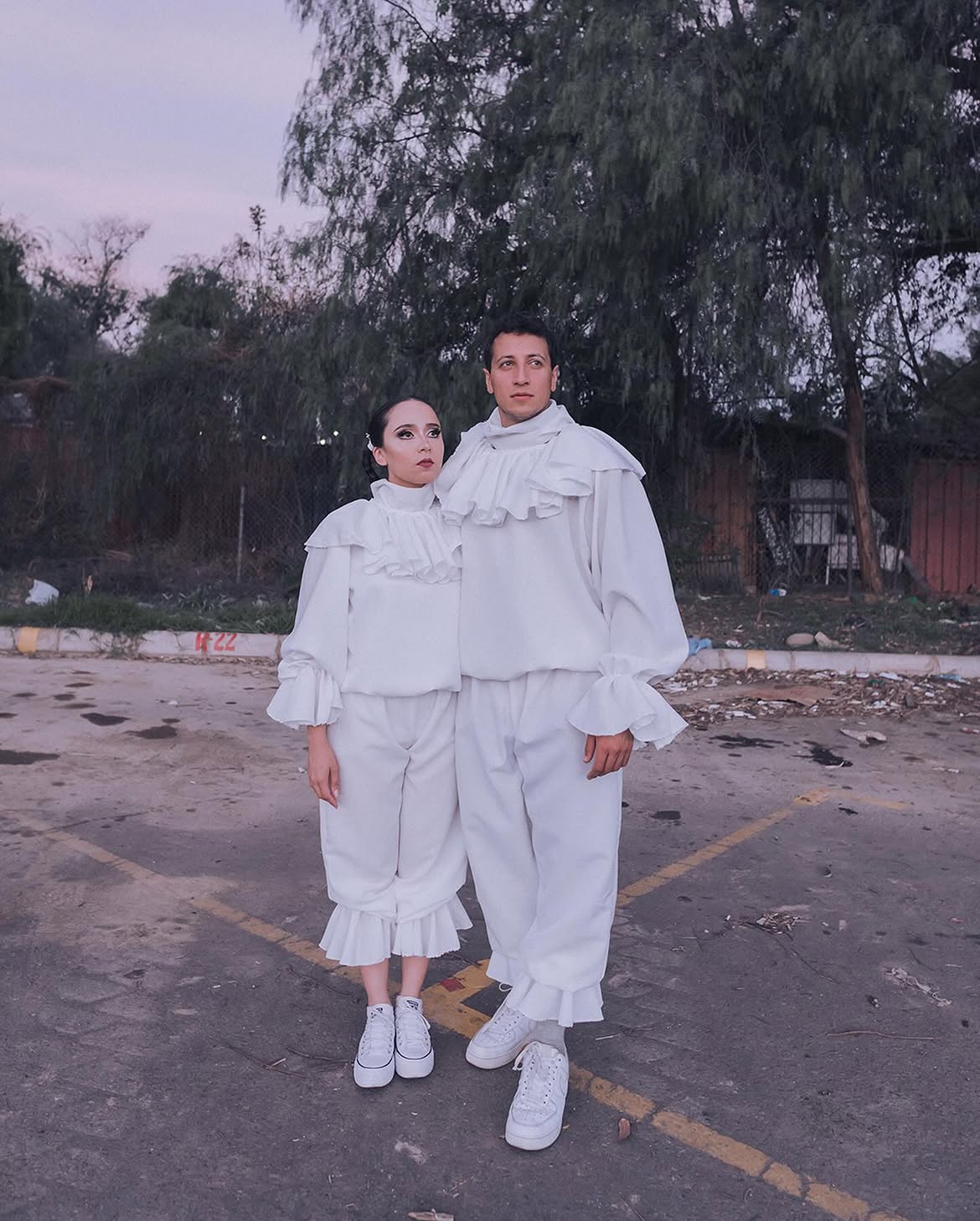 Haunted Marionette Puppet Couple Costume