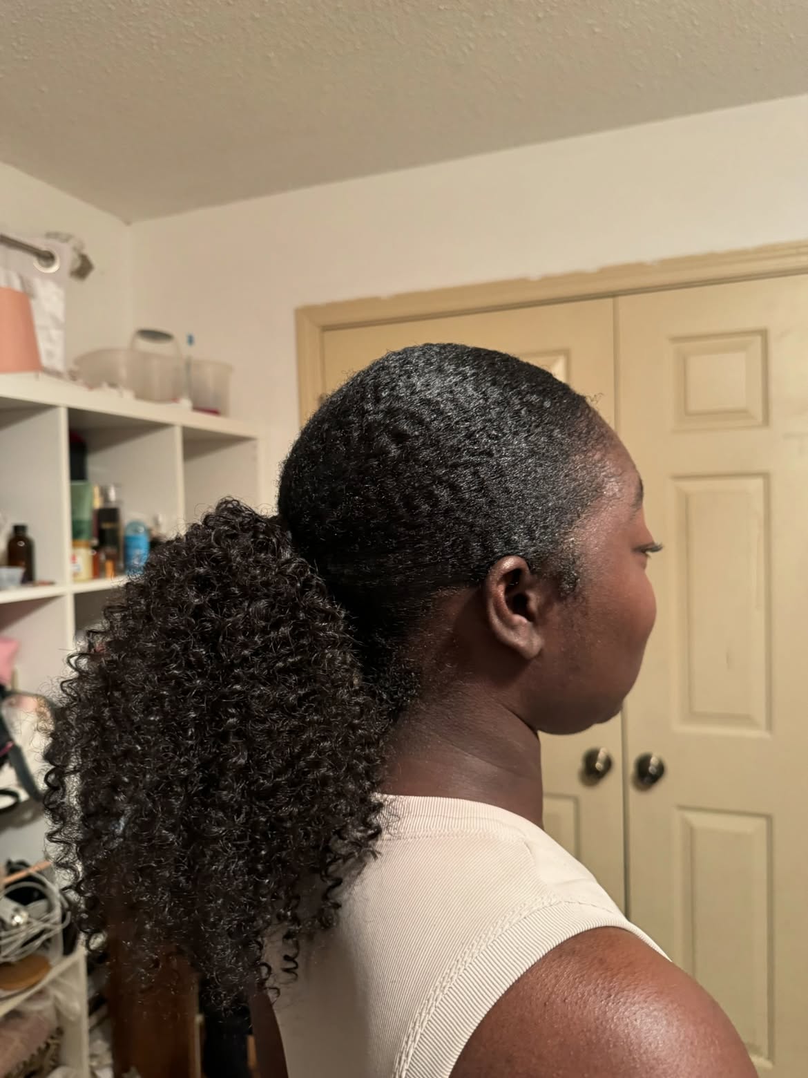 High Puff With Defined Coils