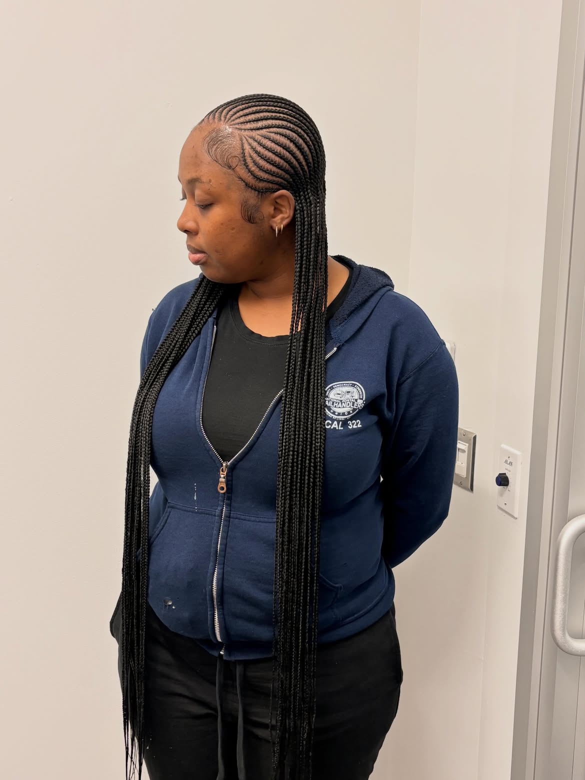 Long Feed-In Braids With Elegant Edge Swirls