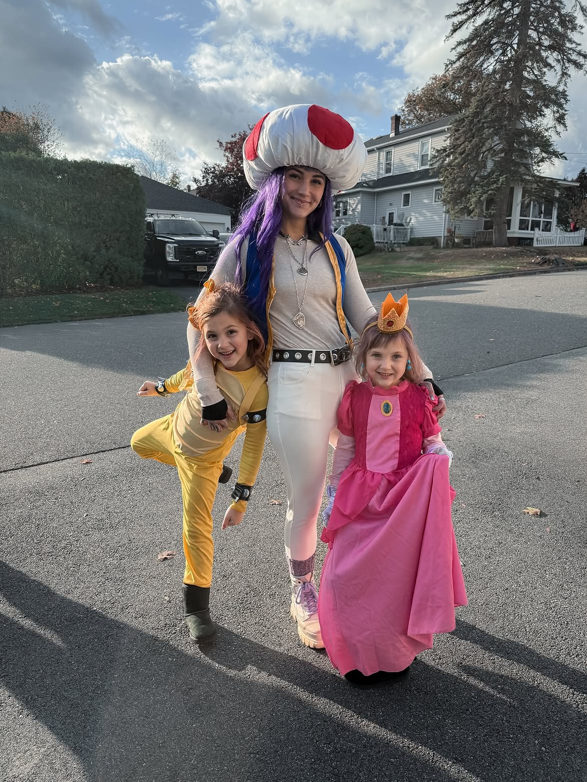 Mario Kart Family Halloween Costumes