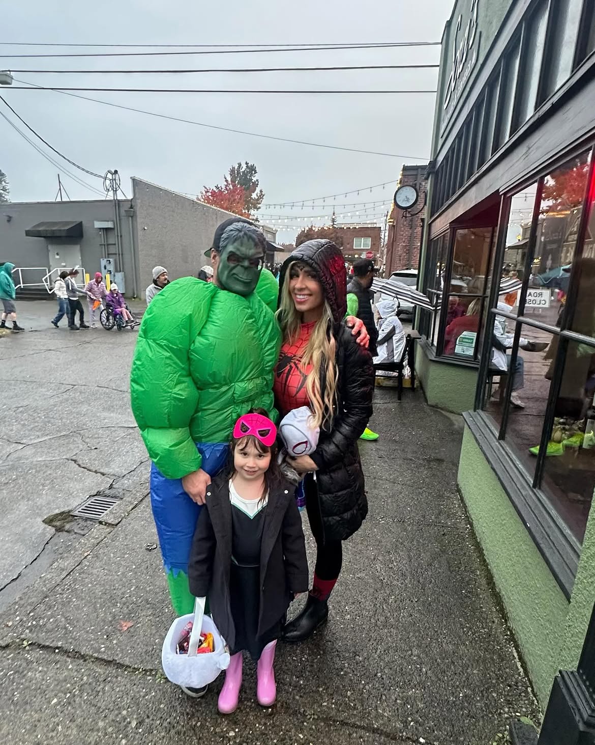 Marvel Family Halloween Costume Trio