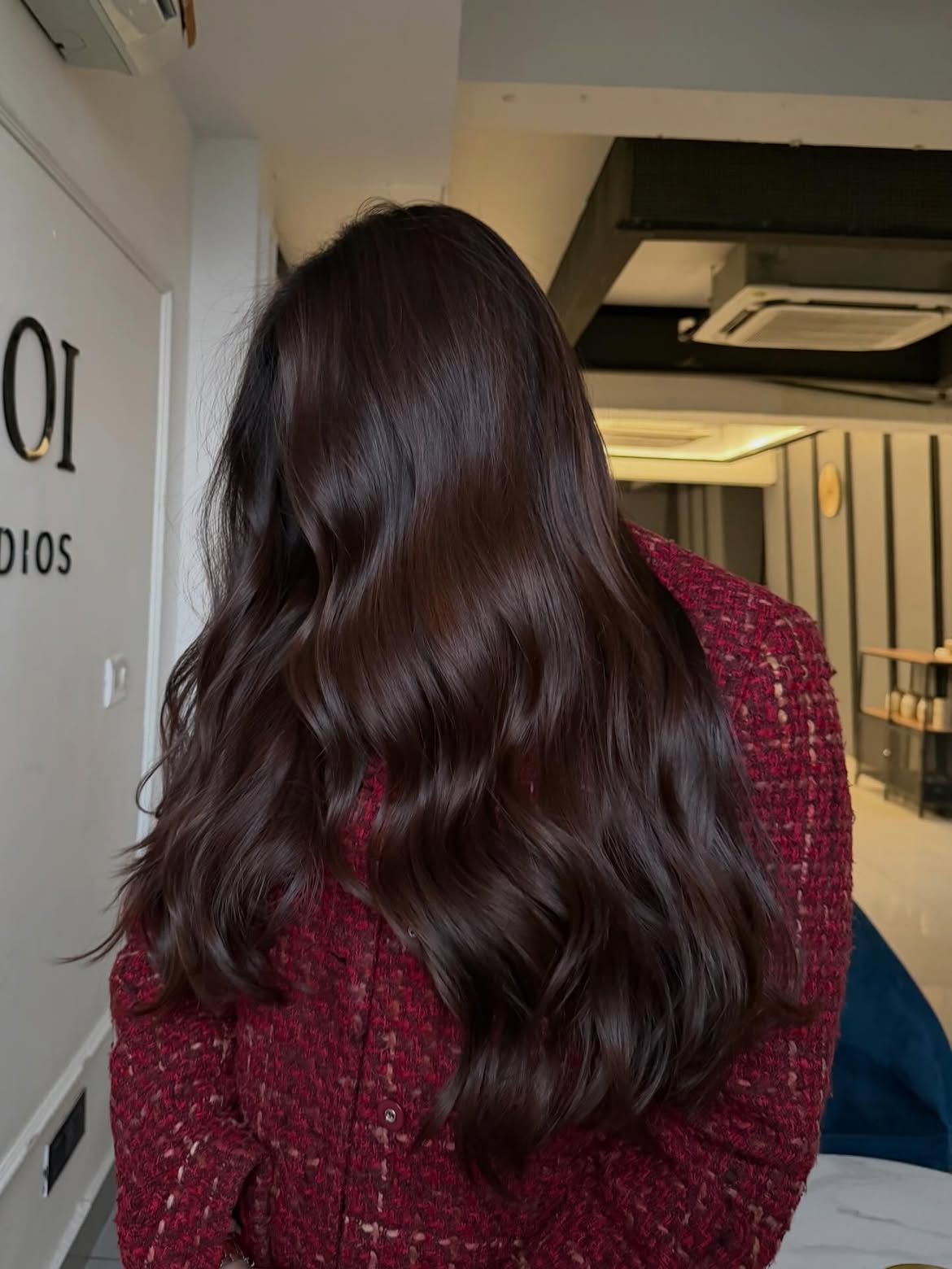 Rich Cinnamon Brown Waves With Subtle Shine