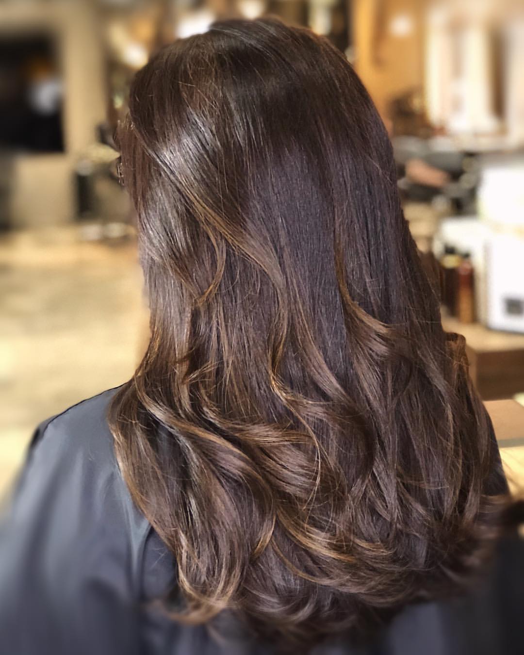 Rich Cinnamon Brown With Subtle Honey Highlights