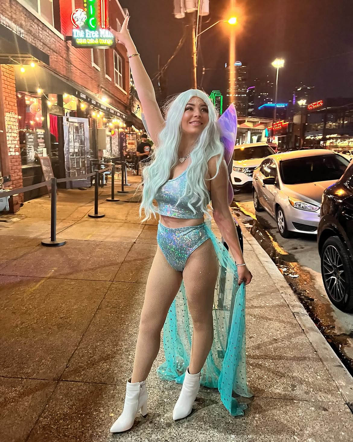 Sparkling Fairy Halloween Costume Look
