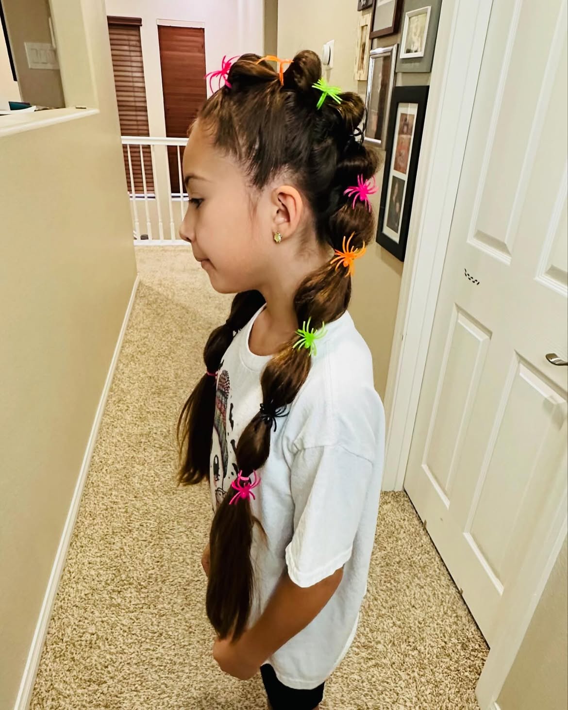 Spooky Spider Web Braids for Halloween