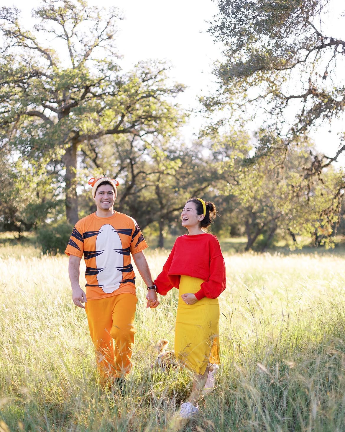 Tigger and Pooh Inspired Couple Halloween Costume