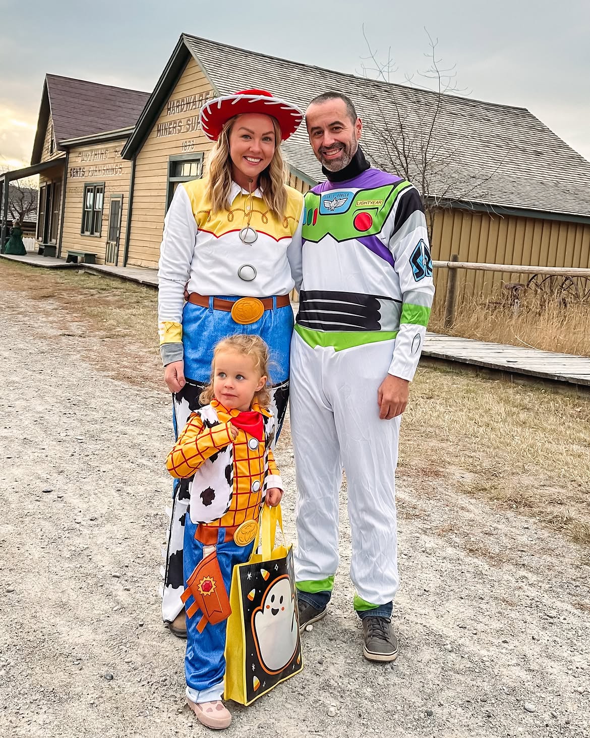 Toy Story Family Halloween Costume Trio