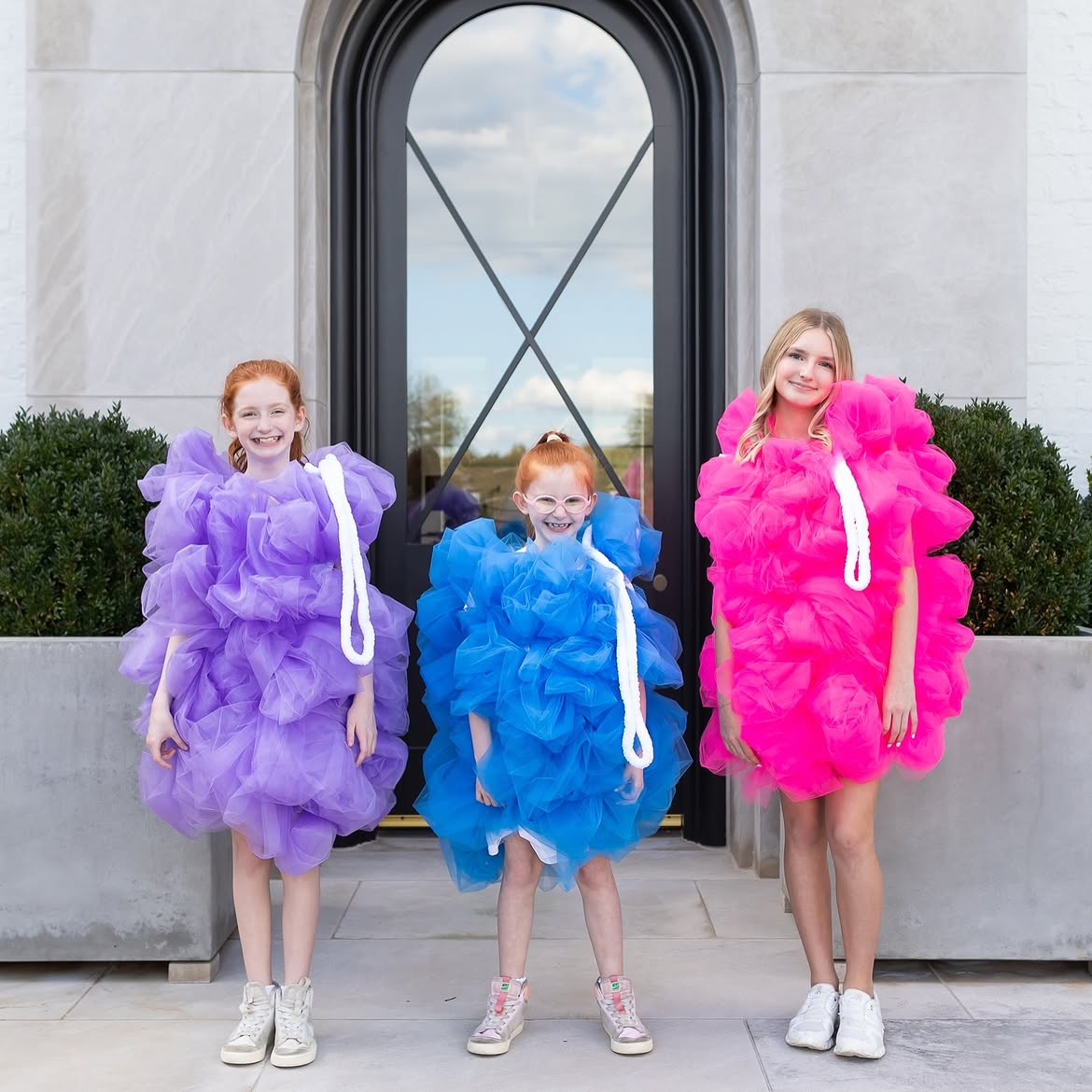 Trio Bath Sponge Halloween Costumes