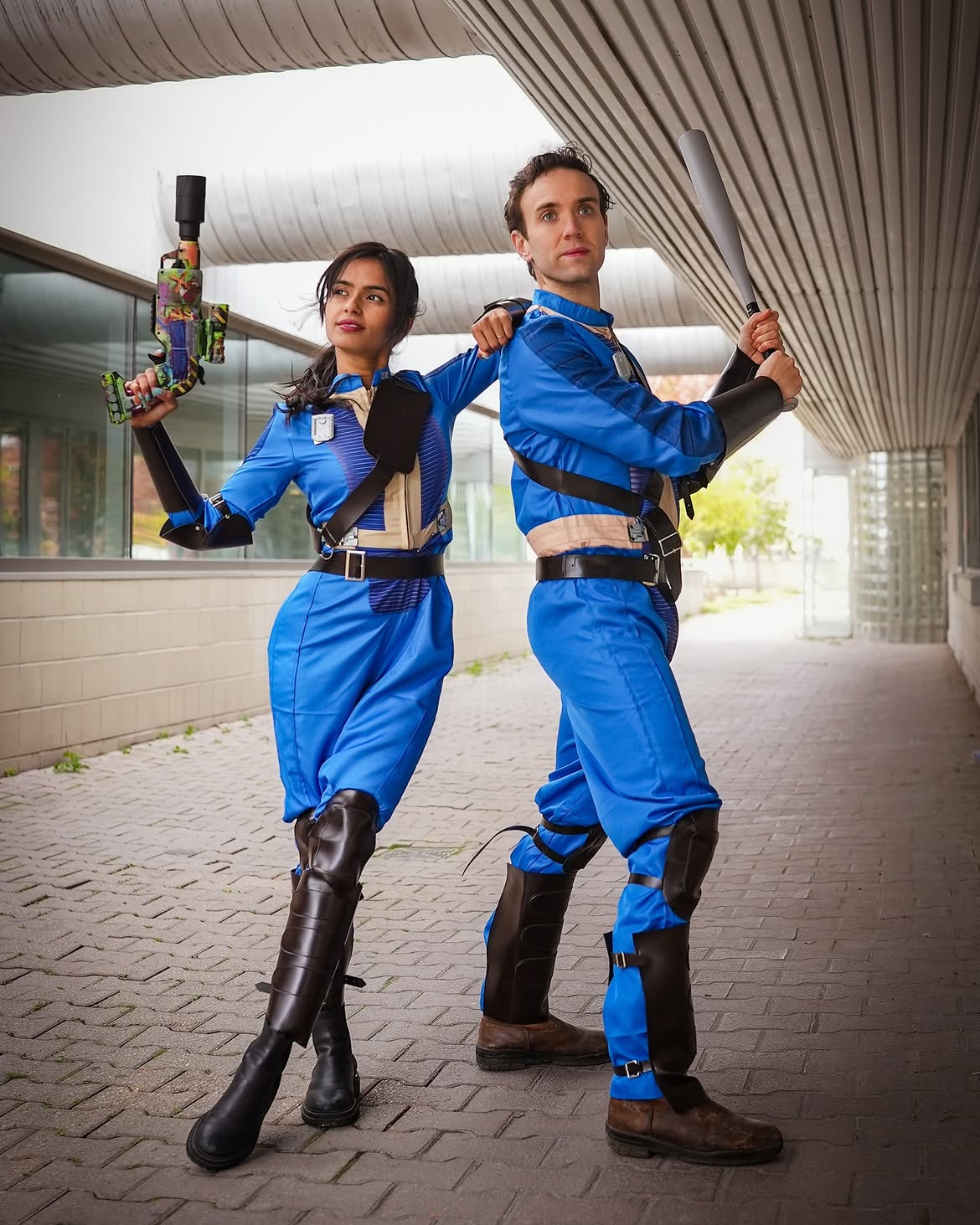 Vault Dweller Couple Halloween Costume