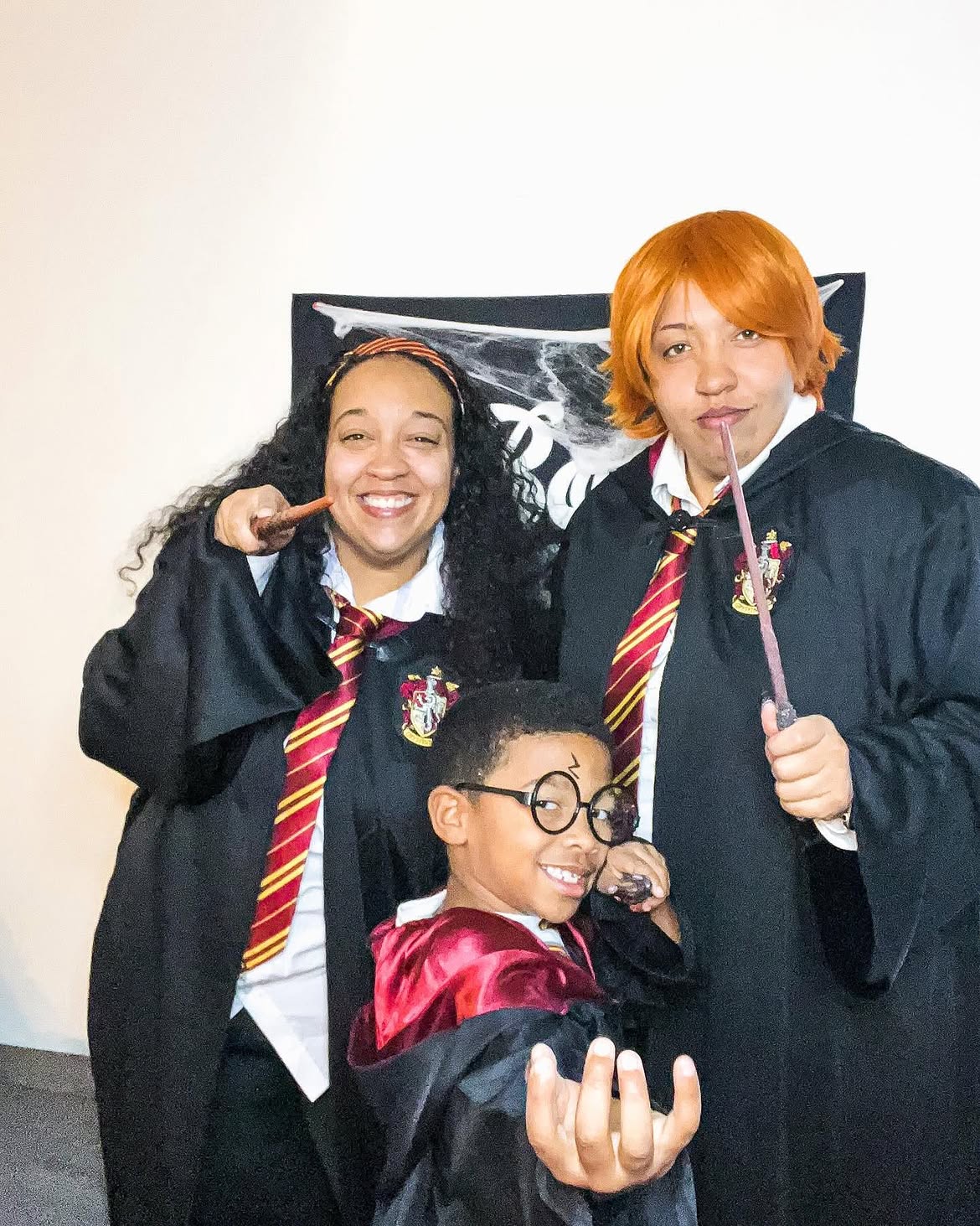 Wizarding School Trio Halloween Group Costume